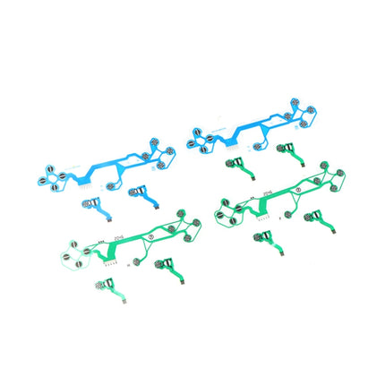 For PS5 V1 Controller 2sets Button Ribbon Circuit Board Conductive Film, Conductive Film(Green)