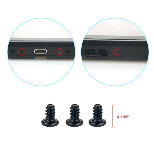 For Nintendo Switch 40pcs/ Set Screw Replacement Repair Kit Game Accessories