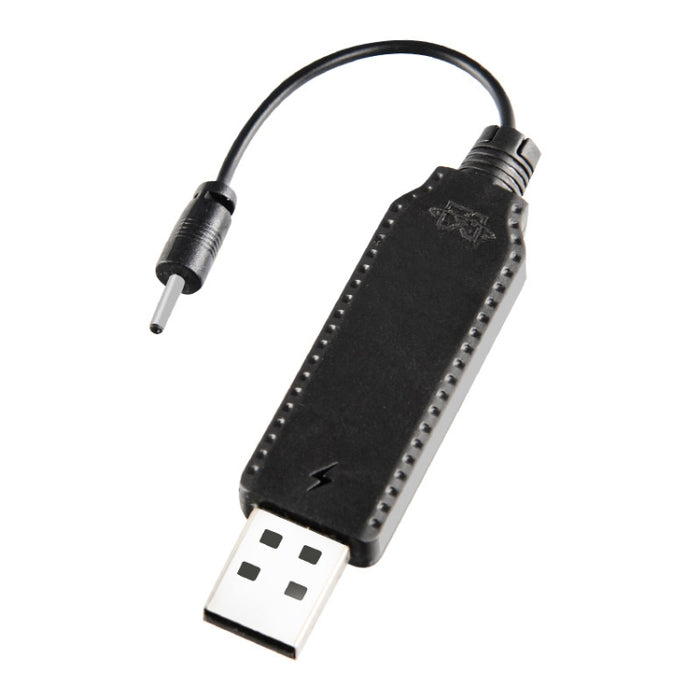 3.7V 2.0 Straight Header Lithium Battery Charging Cable With Reverse Polarity Protection