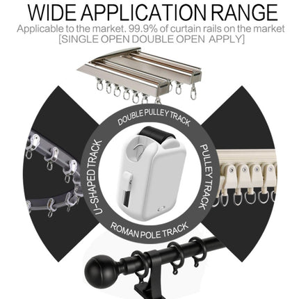 X101 Smart Home Automatic Curtain Machine With RC, Style:, Track Model Single Host, Track Model Double Host, Track Model Single Host+Gateway, Track Model Double Host+Gateway, Roman Pole Model Single Host, Roman Pole Model Double Host�������������������...