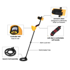 MD9020C High Sensitivity LCD Display Metal Detector, MD9020C