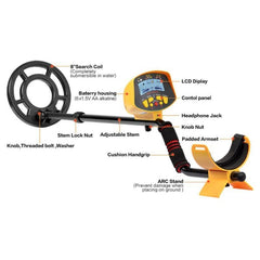 MD9020C High Sensitivity LCD Display Metal Detector, MD9020C