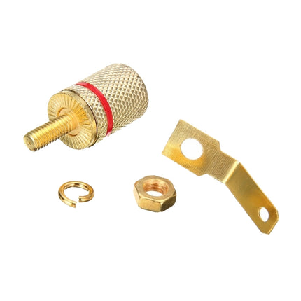 10pcs Speaker Gold-plated 4MM Banana Plug Terminal, 10 in 1