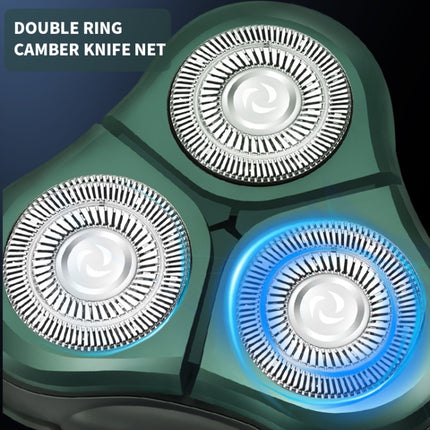 Smart Electric Shaver LCD Digital Display Three-head USB Rechargeable Floating Razor