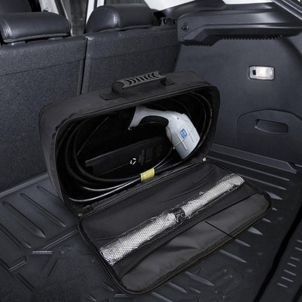 Electric Car Fireproof Charger Storage Bag, Material:, Square Oxford Cloth, Square Flame Retardant, Rectangular Oxford Cloth, Rectangular Flame Retardant