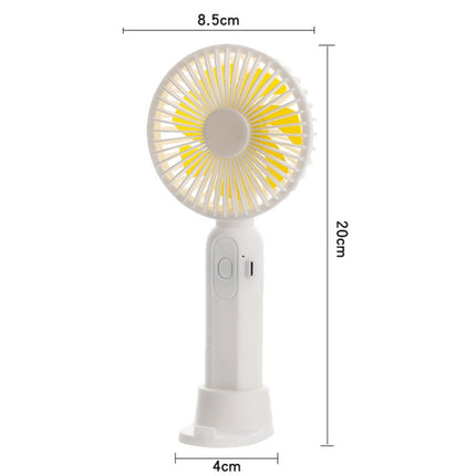 M9 Handheld Mini Fan Outdoor USB Charging Desktop Fan, 800mAh, 1500mAh, 2500mAh