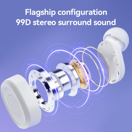 Mit Ladefach, Stereo-Bluetooth-Kopfhörer, Stil: BY17 Schwarz, BY17 Weiß, BY18 Digitalanzeige Schwarz, BY18 Digitalanzeige Weiß
