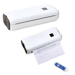 Home Small Phone Office Wireless Wrong Question Paper Student Portable Thermal Printer, Style:, Bluetooth Edition+50pcs A4 Paper, Bluetooth Edition+100pcs A4 Paper, Bluetooth Edition+200pcs A4 Paper, Bluetooth Edition+500pcs A4 Paper�������������������...