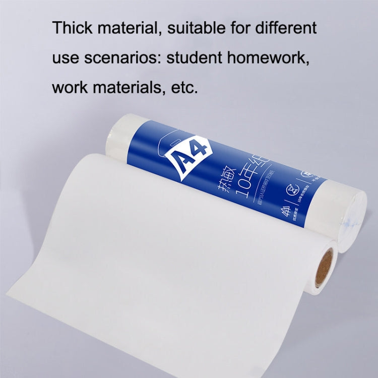 Home Small Phone Office Wireless Wrong Question Paper Student Portable Thermal Printer, Style:, Bluetooth Edition+50pcs A4 Paper, Bluetooth Edition+100pcs A4 Paper, Bluetooth Edition+200pcs A4 Paper, Bluetooth Edition+500pcs A4 Paper�������������������...