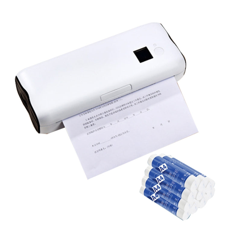 Home Small Phone Office Wireless Wrong Question Paper Student Portable Thermal Printer, Style:, Bluetooth Edition+50pcs A4 Paper, Bluetooth Edition+100pcs A4 Paper, Bluetooth Edition+200pcs A4 Paper, Bluetooth Edition+500pcs A4 Paper�������������������...