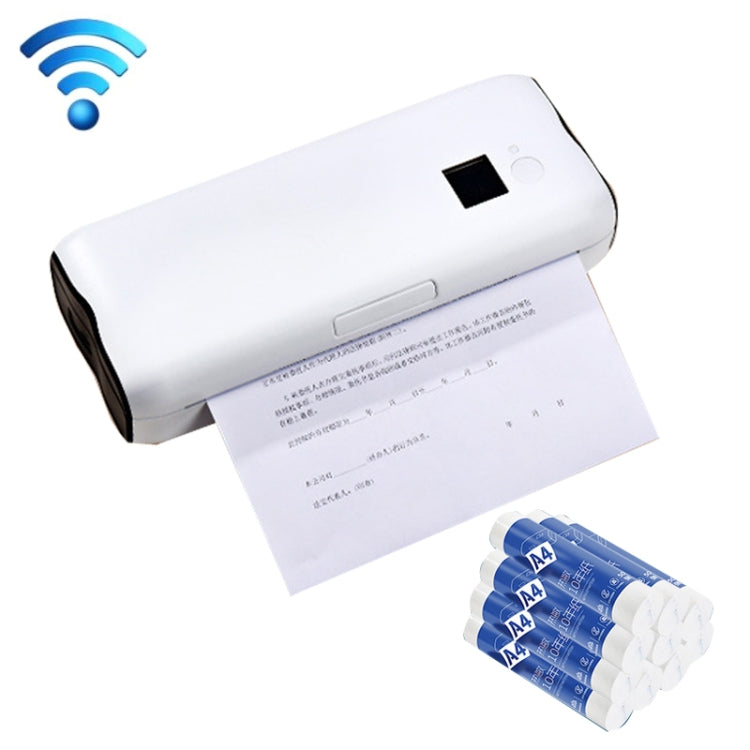 Home Small Phone Office Wireless Wrong Question Paper Student Portable Thermal Printer, Style:, Bluetooth Edition+50pcs A4 Paper, Bluetooth Edition+100pcs A4 Paper, Bluetooth Edition+200pcs A4 Paper, Bluetooth Edition+500pcs A4 Paper�������������������...