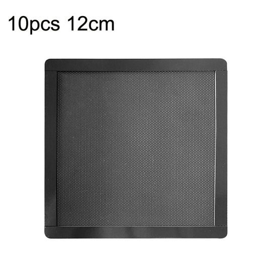 PVC Cooling Fan Dust Net Desktop Computer Industrial Fan Filter Cover, 10pcs 12cm With Magnetic Suction, 10pcs 14cm With Magnetic Suction, 10pcs 12x24cm With Magnetic Suction, 10pcs 14x28cm With Magnetic Suction Ordinary Version������������������������...