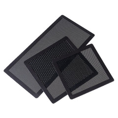 PVC Cooling Fan Dust Net Desktop Computer Industrial Fan Filter Cover, 10pcs 12cm With Magnetic Suction, 10pcs 14cm With Magnetic Suction, 10pcs 12x24cm With Magnetic Suction, 10pcs 14x28cm With Magnetic Suction Ordinary Version������������������������...