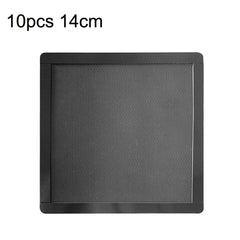 PVC Cooling Fan Dust Net Desktop Computer Industrial Fan Filter Cover, 10pcs 12cm With Magnetic Suction, 10pcs 14cm With Magnetic Suction, 10pcs 12x24cm With Magnetic Suction, 10pcs 14x28cm With Magnetic Suction Ordinary Version������������������������...