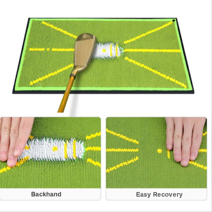 PGM DJD038 Golf Batting Pad Swing Practitioner Beads Training Trace Detection Cushion, Style:, With 5 Sponge Balls, Without Balls