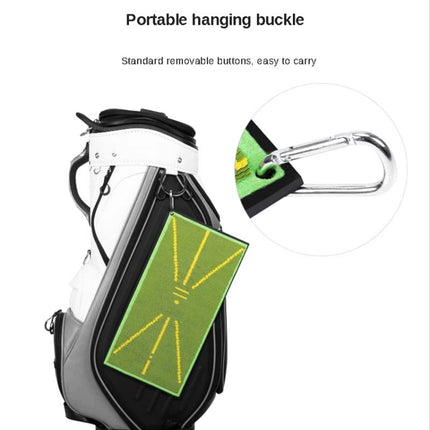 PGM DJD038 Golf Batting Pad Swing Practitioner Beads Training Trace Detection Cushion, Style:, With 5 Sponge Balls, Without Balls