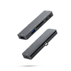 For IPad Pro 7-In-1 HDMI 4K + 3.5mm Audio + SD/TF+ 1 USB 3.0 + USB-C/Type-C + PD USB-C Docking Station