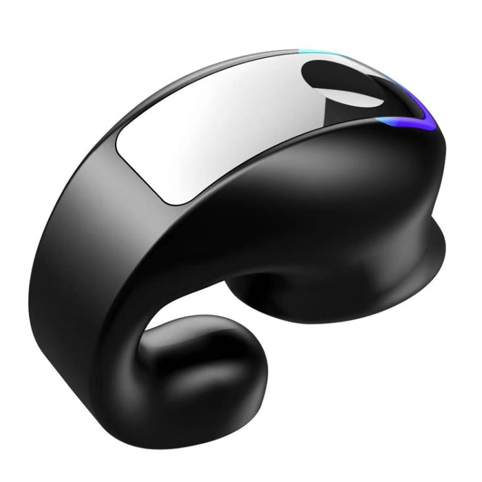Auriculares Bluetooth con clip para una sola oreja, ligeros y resistentes al agua IPX4 GD28, GD28 negro, GD28 blanco