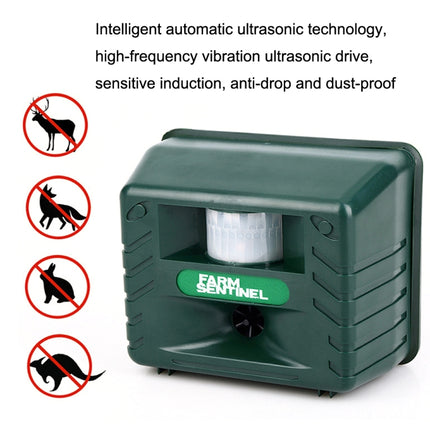 SK131 Garden Outdoor Ultrasonic Rat Repeller Snake Repelle Farm Animal Driving Device