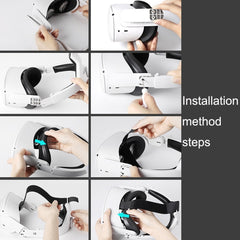 For Oculus Quest 2 Hifylux Q2-TD79 Decompression Comfortable Headband Set VR Glasses Accessories, Q2-TD79 Headband