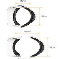 For Oculus Quest 2 Hifylux Q2-TD79 Decompression Comfortable Headband Set VR Glasses Accessories, Q2-TD79 Headband