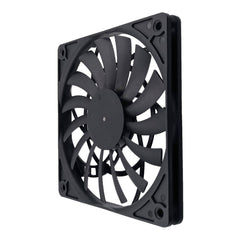 FANNE RIce Soul F12012 Desktop Chassis Ultra-thin 4pin Cooling Fan Intelligent PWM Speed Regulation, F12012