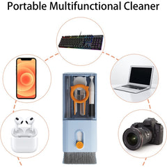 Q6S 10-in-1 Bluetooth Headphone Cleaning Pen Mobile Computer Keyboard Screen Digital Camera Cleaning Kit, Q6S (White), Q6S (Black), Q6S ( (Blue), Q6S (Pink)