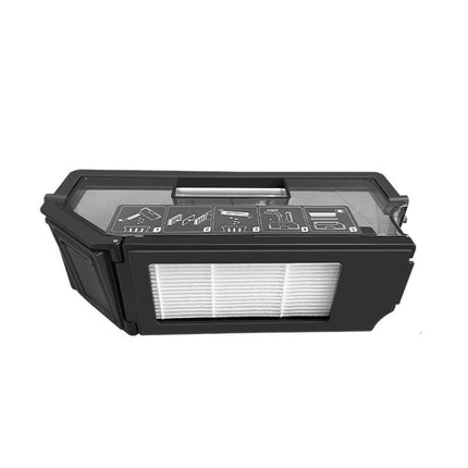 1pc Dust Box For ECOVACS X1 ONMI / X1 TURBO Vacuum Cleaner Accessories, 14 In 1 Set, 1pc Main Brush, 2pairs Side brush, 2pcs Filter, 1pc Main Brush Cover, 2pcs White Filter, 2pcs Dust Bag, 1pc Dust Box