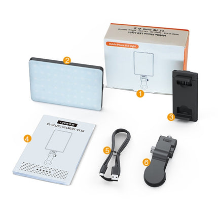 5W Mobile Phone Fill Light Live Broadcast Pocket Light, V11RGB, V11, V11SE