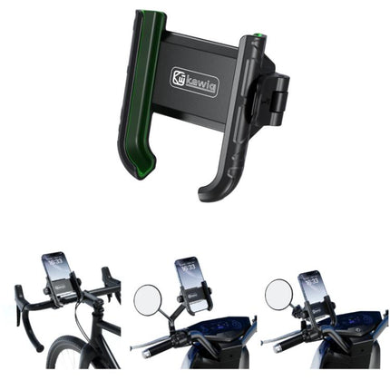 Kewig Motorcycle Bicycle Non-Blocking Mobile Phone Camera Navigation Bracket, M29-C1, M29-C2, M29-C3