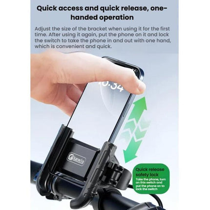 Kewig Motorcycle Bicycle Non-Blocking Mobile Phone Camera Navigation Bracket, M29-C1, M29-C2, M29-C3