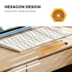 AhaStyle PT180-2 Silicone Protective Case Anti-Slip And Anti-Drop Capacitive Pen Case, For Apple Pencil 2, For Apple Pencil 1