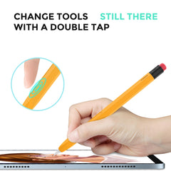 AhaStyle PT180-2 Silikon-Schutzhülle, rutschfeste und sturzsichere Hülle für kapazitiven Stift, für Apple Pencil 1, für Apple Pencil 2