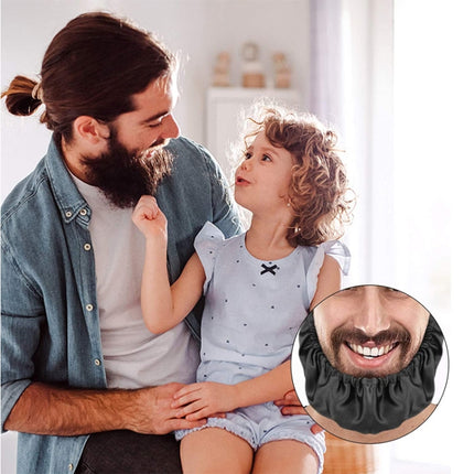 Men Beard Cover Oil and Stain Resistant Beard Pouch, Beard Cover