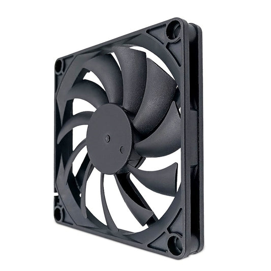 FANNER Ice Soul F8010 Ultra Thin Chassis Fan 4pin PWM Intelligent Speed Adjustment Quiet Cooling Heat Dissipation, F8010