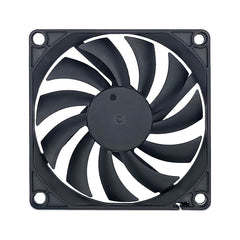 FANNER Ice Soul F8010 Ultra Thin Chassis Fan 4pin PWM Intelligent Speed Adjustment Quiet Cooling Heat Dissipation, F8010