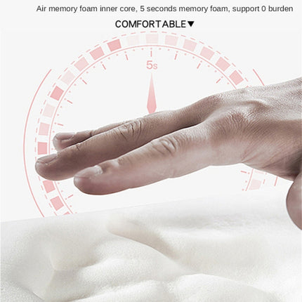 SR-21 Car Lumbar Cushion Headrest Seat Memory Foam Accessories, Style:, Ordinary Headrest (Black), Ordinary Headrest (Gray), Ordinary Headrest (Brown), Massage Headrest (Black), Massage Headrest (Gray), Massage Headrest (Brown)�������������������������...