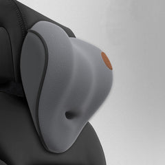 SR-21 Car Lumbar Cushion Headrest Seat Memory Foam Accessories, Style:, Ordinary Headrest (Black), Ordinary Headrest (Gray), Ordinary Headrest (Brown), Massage Headrest (Black), Massage Headrest (Gray), Massage Headrest (Brown)�������������������������...