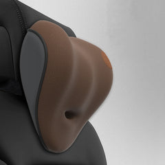 SR-21 Car Lumbar Cushion Headrest Seat Memory Foam Accessories, Style:, Ordinary Headrest (Black), Ordinary Headrest (Gray), Ordinary Headrest (Brown), Massage Headrest (Black), Massage Headrest (Gray), Massage Headrest (Brown)�������������������������...