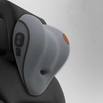 SR-21 Car Lumbar Cushion Headrest Seat Memory Foam Accessories, Style:, Ordinary Headrest (Black), Ordinary Headrest (Gray), Ordinary Headrest (Brown), Massage Headrest (Black), Massage Headrest (Gray), Massage Headrest (Brown)�������������������������...