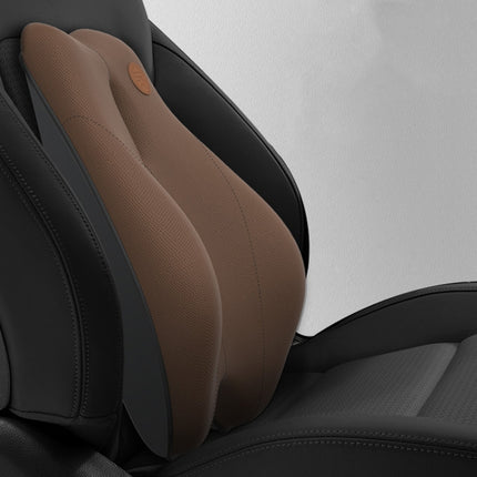 SR-21 Car Lumbar Cushion Headrest Seat Memory Foam Accessories, Style:, Ordinary Headrest (Black), Ordinary Headrest (Gray), Ordinary Headrest (Brown), Massage Headrest (Black), Massage Headrest (Gray), Massage Headrest (Brown)�������������������������...