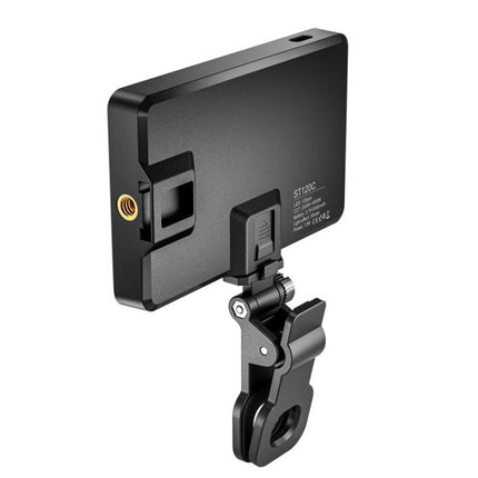 ST-120C Mobile Phone Tablet Clip Fill Light Selfie Live Camera Portable Camera Lighting