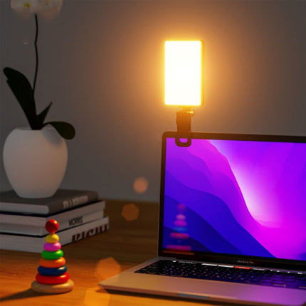 ST-120C Mobile Phone Tablet Clip Fill Light Selfie Live Camera Portable Camera Lighting