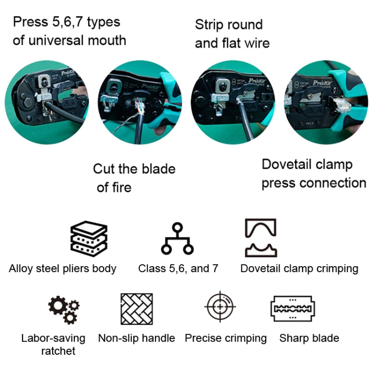 Multi-Functional Network Crimping Pliers Network Crimper