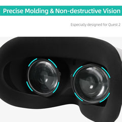 For Oculus Quest 2 Hifylux Q2-QF11 1pair Myopia Lens Frame Aspheric Resin VR Glasses Accessories