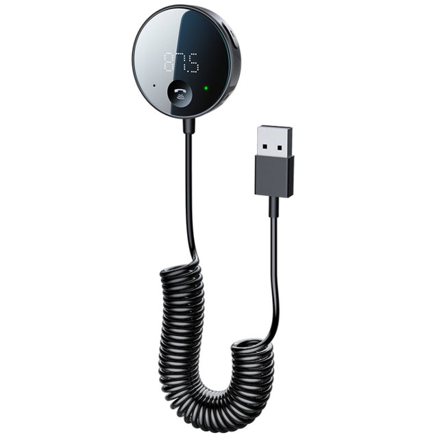 Car Bluetooth Receiver MP3 Player FM Music Transmitter, S-23, S-23 With Bracket
