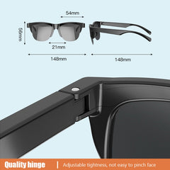 Bluetooth 5.3 Smart Sunglasses Wireless Headset Anti-Strong Light Anti-Polarized Sunglasses, F06, F07, F08