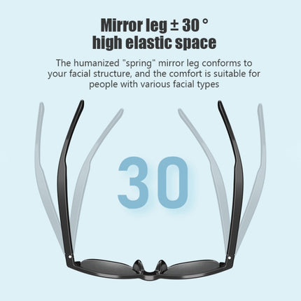 Bluetooth 5.3 Smart Sunglasses Wireless Headset Anti-Strong Light Anti-Polarized Sunglasses