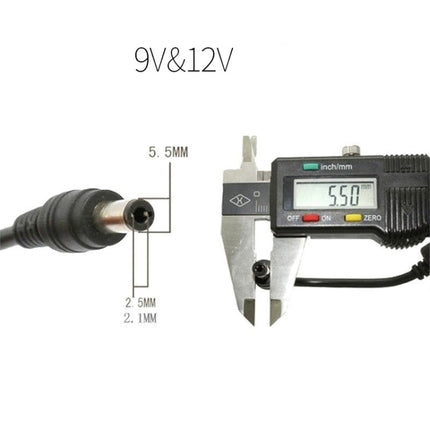 USB Booster Line Mobile Power Cord, 2pcs DC 5V to 9V, 2pcs DC 5V to 12V