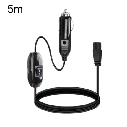 12V/24V Car Refrigerator Cable B Suffix Cigarette Lighter Plug Power Cord, Length:, 1m Without Switch, 1m With Switch, 2m Without Switch, 2m With Switch, 3m Without Switch, 3m With Switch, 4m Without Switch, 4m With Switch, 5m Without Switch           ...